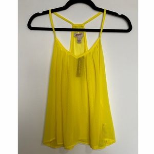 NWT Arizona Jean Co sheer tank